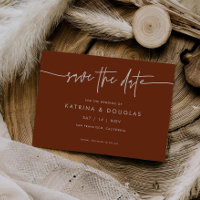 Joli Script Enregistrer Le Faire-part Mariage Date