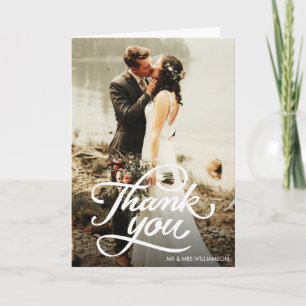 joli script Merci mariage