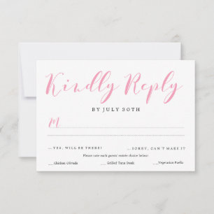 Joli script RSVP   MARIAGE
