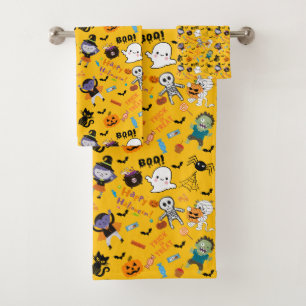 Joli set de serviettes Halloween