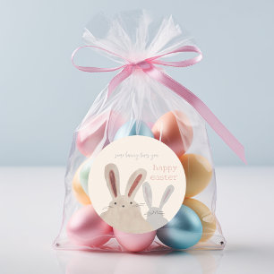 Joli Sticker de Pâques Bunny