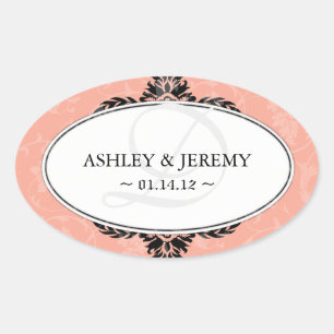 Joli Stickers De Mariage Faveur