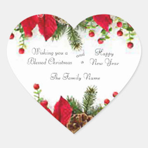 Joli Stickers Poinsettia