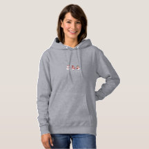Joli sweat à capuche pour femme avec sapin de Noël