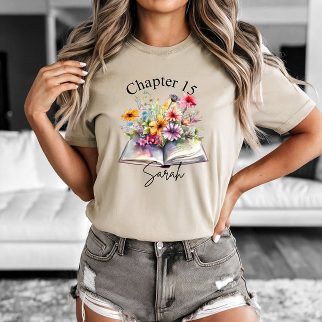 Joli T-shirt Bookworm (pretty bookworm t-shirt.)