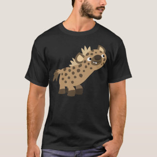 Joli T-shirt Cartoon Curieux Hyena