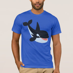 Joli T-Shirt Cartoon Killer Whale