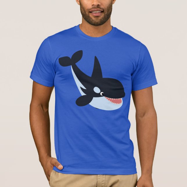 Joli T-Shirt Cartoon Killer Whale (Devant)