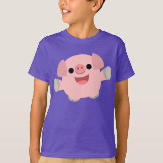 Joli T-shirt Cartoon Pig Kids