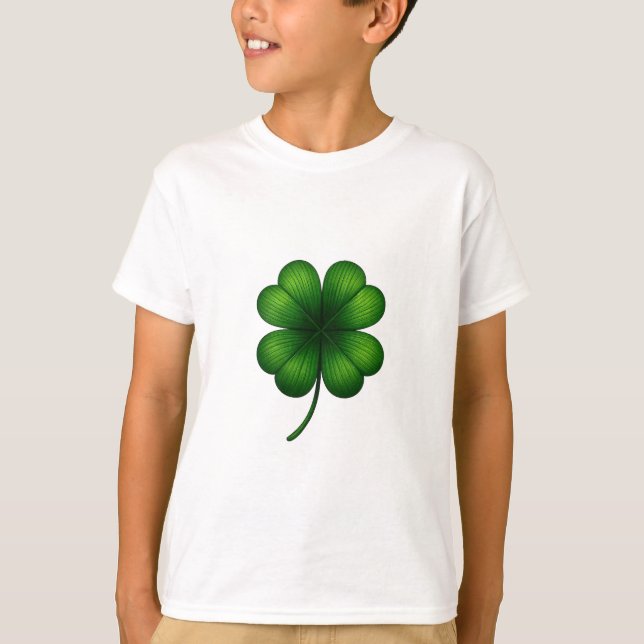Joli T-Shirt Chanceux de Pâques (Devant)
