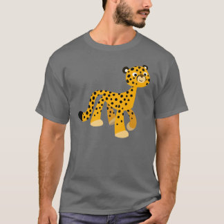 Joli T-Shirt Cheetah en caricature de promenade