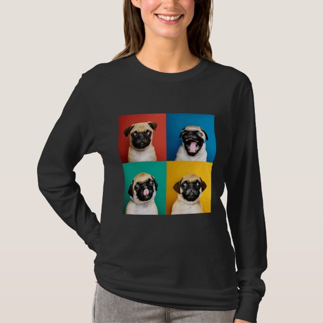 Joli T-shirt classique Carlin Chiot 690 (Devant)