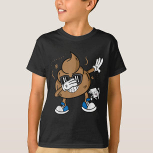 Joli T-Shirt de Caca Dabbing - Émoticon Drôle J'ai