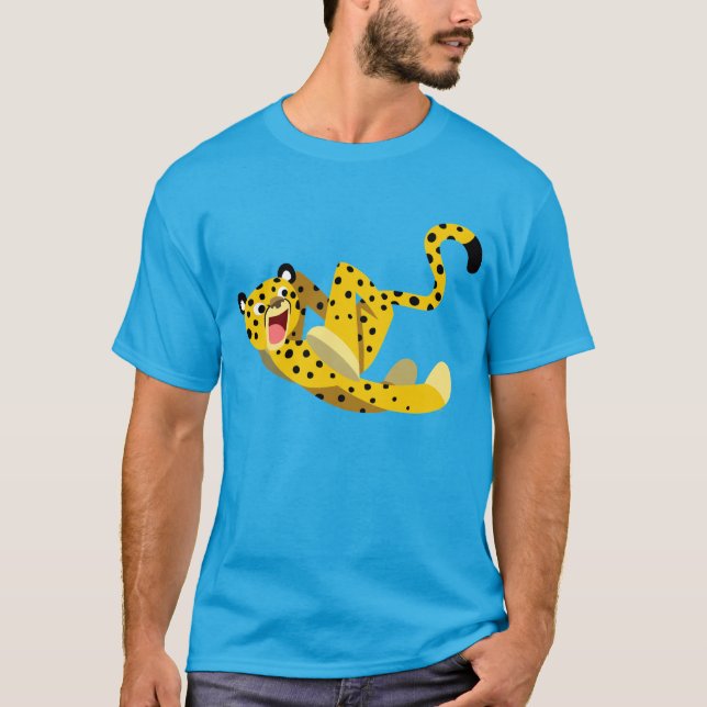 Joli t-shirt de dessin animé Cheetah (Devant)