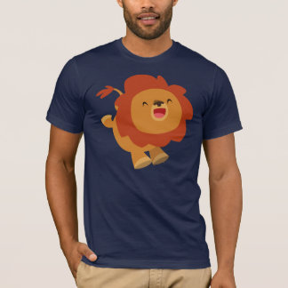 Joli T-shirt de dessin animé Lion
