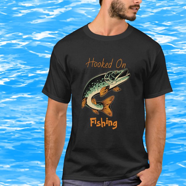 Joli T-shirt de pêche pour hommes (Créateur téléchargé)