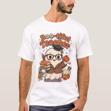 Joli T-Shirt de professeur Halloween pour un fantô