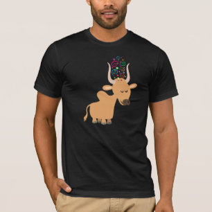 Joli T-shirt de vache Brahman