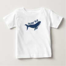 Joli T-shirt "Dream Big" Whale Baby