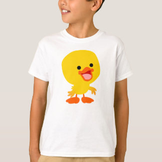 Joli T-shirt enfant canard souriant
