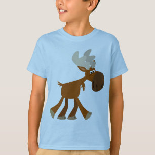 Joli T-shirt Enfants en orignal