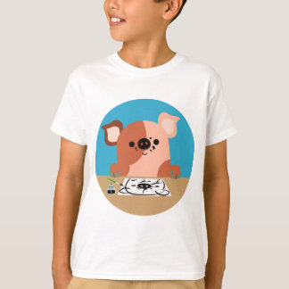 Joli T-shirt Enfants en Piglet Dessin De Dessin De