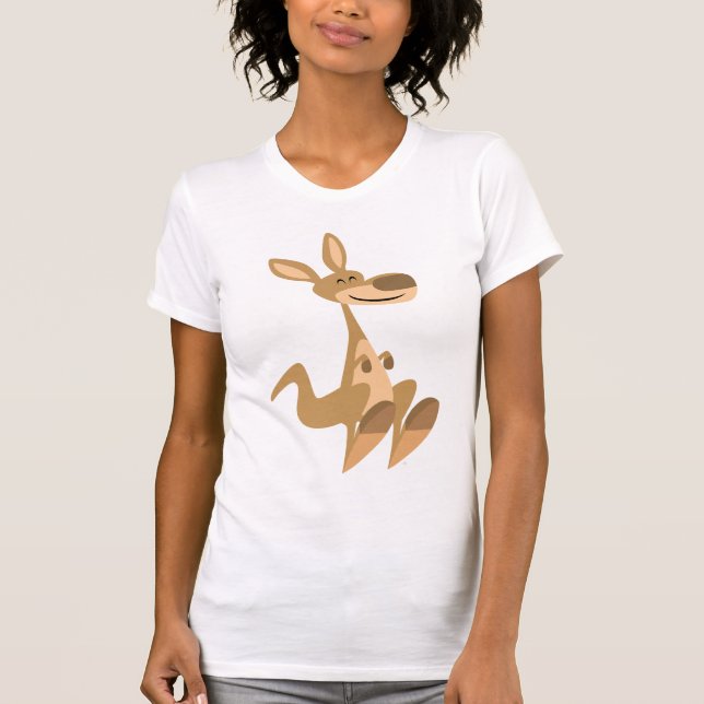 Joli T-shirt Femme Kangaroo (Devant)