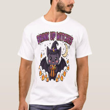 Joli T-shirt Halloween Chauve-Souris Vampire