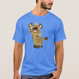 Joli T-shirt Hyena pour dessin animé souriant