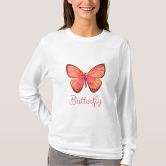 Joli T-shirt papillon rouge