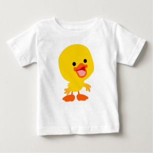 Joli T-Shirt pour bébé au canard souriant
