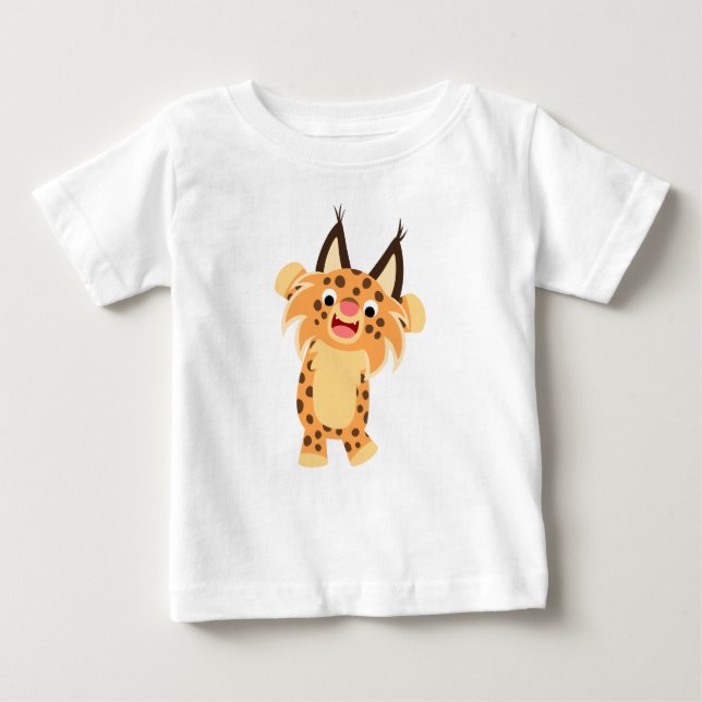 Joli T-Shirt pour bébé Bobcat Spunky (Devant)
