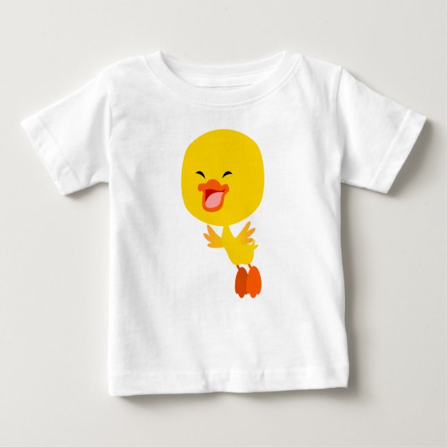 Joli T-Shirt pour bébé en canard (Devant)