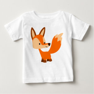 Joli T-Shirt pour bébé Fox Cartoon