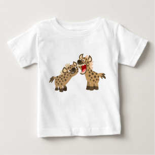 Joli T-Shirt pour bébé Hyenas Cartoon Big Teethed