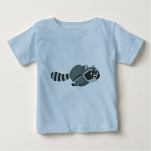 Joli T-Shirt pour bébé Raccoon Cartoon