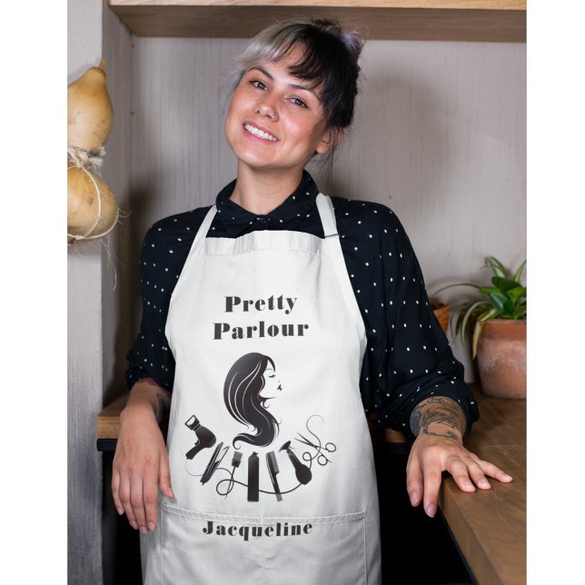 Joli tablier de coiffure pour femmes (Créateur téléchargé)