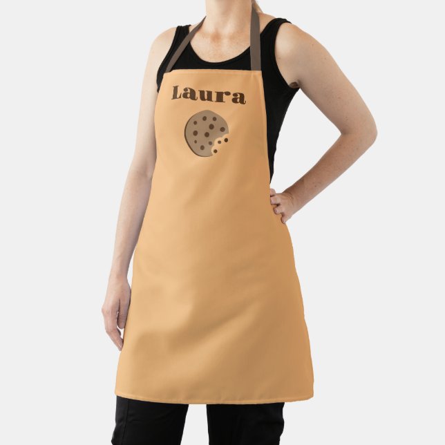 Joli tablier de cuisine avec logo de biscuit à puc (Insitu)