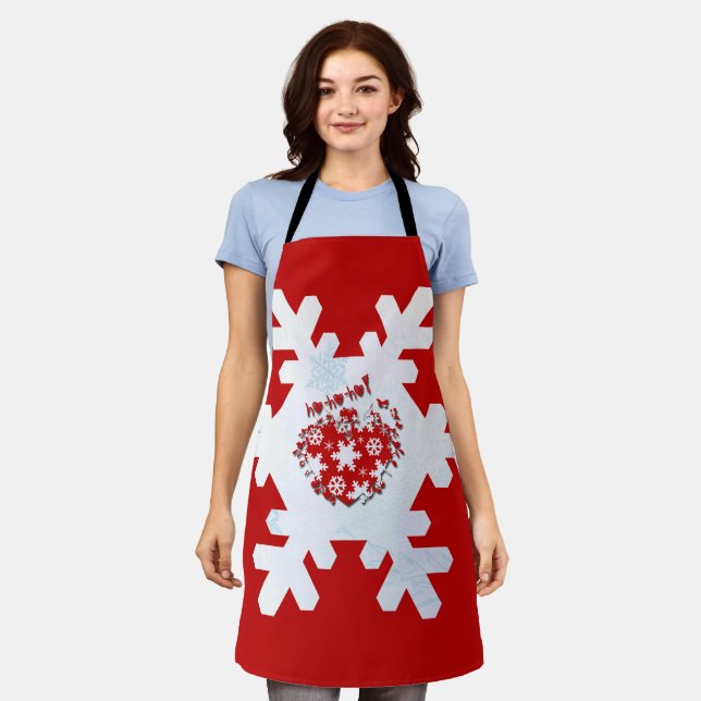 Joli tablier de Noël ! (Porté)