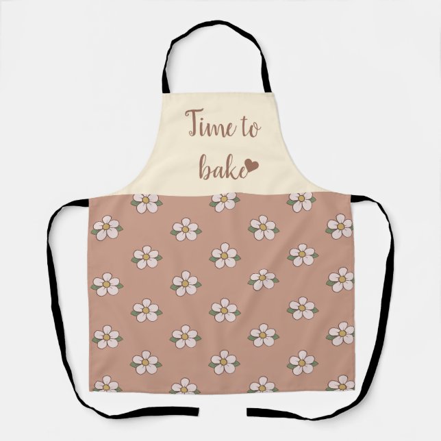 Joli tablier motif moderne et élégant (Recto)