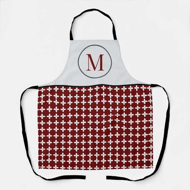Joli tablier motif moderne et élégant (Recto)