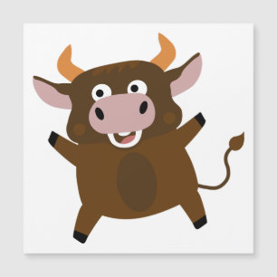Joli taureau drôle