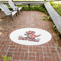 Joli Tea-Rex Dinosaure Rose – Le Thé Arrive !