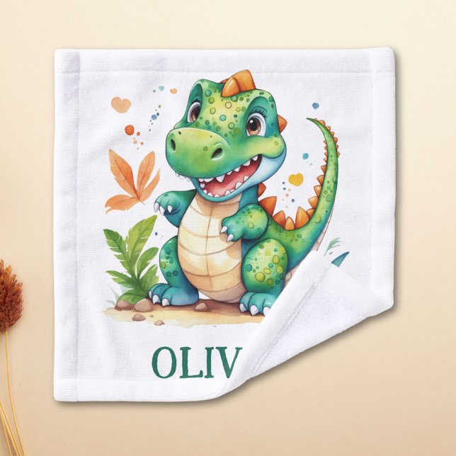 Joli Trex Dinosaure Vert Personnalisé (Créateur téléchargé)