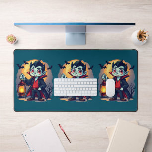 Joli Vampire avec Lanterne Kawaii Halloween