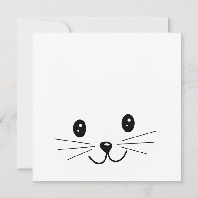 Joli Visage De Chat. (Devant)