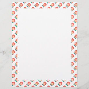 Joli visage de clown pixellisé