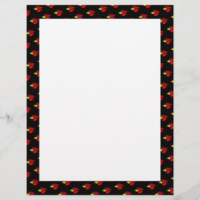 Joli visage d'oiseau pixellisé (Devant)