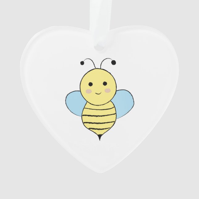 Jolie abeille caricaturale (dos)
