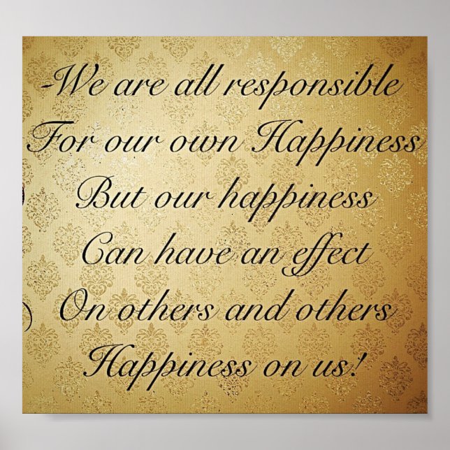 Jolie affiche de citation inspirante (Devant)